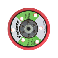 5 "Sostituzione del pad di levigatura a faccia in vinile PSA 6 fori 5/16 pollici